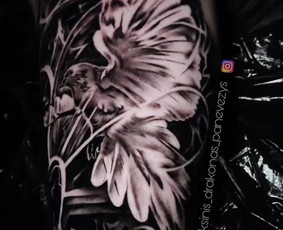 Tatuiruotės, auskarų vėrimas / "Auksinis drakonas" tatuiruočių meno studija / Darbų pavyzdys ID 2838381