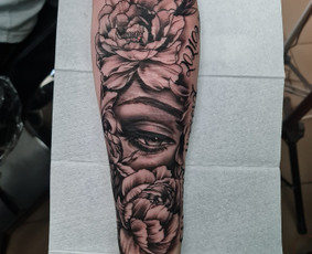 Tatuiruotės, auskarų vėrimas / "Auksinis drakonas" tatuiruočių meno studija / Darbų pavyzdys ID 2838397