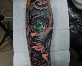 Tatuiruotės, auskarų vėrimas / "Auksinis drakonas" tatuiruočių meno studija / Darbų pavyzdys ID 2838403