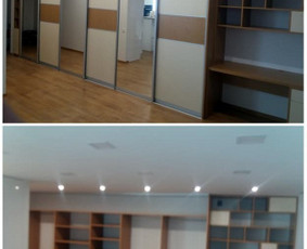 Stumdomų durų ir pertvarų gamyba - Nestandartinių baldų gamyba už prieinamą kainą. - 1