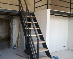 Laiptai, Turėklai, baldų metalinės konstrukcijos. / UAB KUZNIA / Darbų pavyzdys ID 2839345
