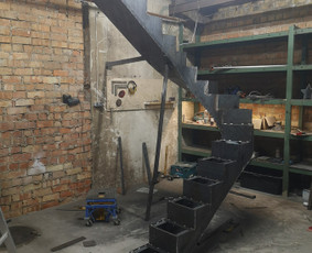Laiptai, Turėklai, baldų metalinės konstrukcijos. / UAB KUZNIA / Darbų pavyzdys ID 2839367