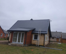 Karkasiniai namai, stoginės, terasos, pavesines, apdaila / Stonama / Darbų pavyzdys ID 2840966