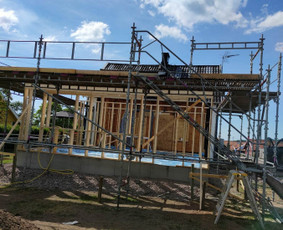 Karkasiniai namai, stoginės, terasos, pavesines, apdaila / Stonama / Darbų pavyzdys ID 2840970