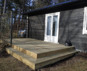 Karkasiniai namai, stoginės, terasos, pavesines, apdaila / Stonama / Darbų pavyzdys ID 2840994
