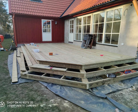 Karkasiniai namai, stoginės, terasos, pavesines, apdaila / Stonama / Darbų pavyzdys ID 2841006