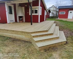 Karkasiniai namai, stoginės, terasos, pavesines, apdaila / Stonama / Darbų pavyzdys ID 2841010