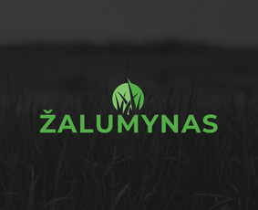 Logotipas Žalumynas. Aplinkotvarkos darbai (žolės pjovimas, sklypo tvarkymai).