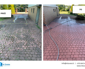 Trinkelių, kietų paviršių valymas - Trinkelių valymas - 4 Trinkelių valymas - Trinkelių, kietų paviršių valymas - 4