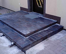 Trinkelių klojimas, statybos darbai - Laiptai iš trinkelių - 3 Laiptai iš trinkelių - Trinkelių klojimas, statybos darbai - 3