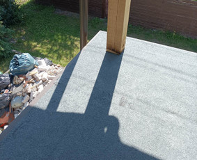 Naujų stogų dengimas, Senų renovacija, Remontas, Lankstiniai - Stogų dengimas bitumine danga - 1 Stogų dengimas bitumine danga - Naujų stogų dengimas, Senų renovacija, Remontas, Lankstiniai - 1