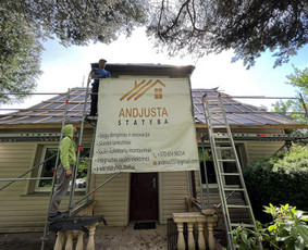 Stogdengys Naujastatyba Senų renovacija,remontas,lankstiniai / MB ,, Andjusta Statyba " / Darbų pavyzdys ID 2843270