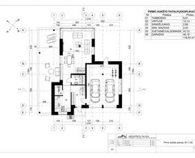 Atestuotų architektų paslaugos nuo 2007 / Architektų Gildija / Darbų pavyzdys ID 521199