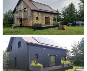 Medinių namų ir kitų paviršių dažymas / Emko projects / Darbų pavyzdys ID 2844344