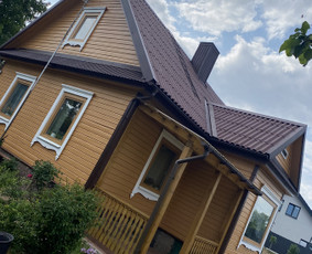 Medinių namų dažymas (Išskirtinės rekomendacijos) / Kunset namų dažymas / Darbų pavyzdys ID 2845590