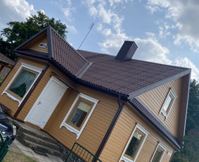 Medinių namų dažymas (Išskirtinės rekomendacijos) / Kunset namų dažymas / Darbų pavyzdys ID 2845592