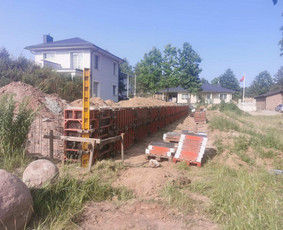 Pamatų įrengimas, atraminės sienelės, mūro darbai. / Remigijus Voevuckis; Edgaras Masilionis / Darbų pavyzdys ID 2845916