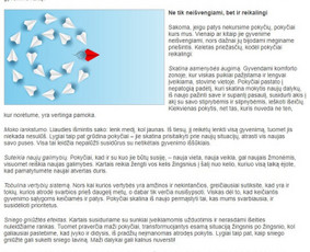 Tekstų interneto svetainėms kūrimas - Įvairių tekstų kūrimas - 1