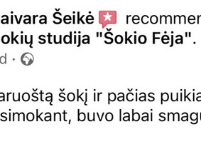 Vestuvinis šokis, linijiniai, pramoginiai šokiai / Šokio Fėja / Darbų pavyzdys ID 2846540