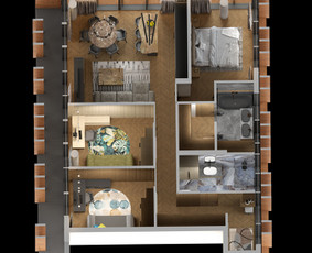 3D Planai - Architektūrinės 3D vizualizacijos - Invisual - 1