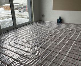 Šildomų grindų įrengimas - Visi santechnikos darbai, šildymas, vėdinimas, vėsinimas - 2