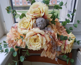 Floristika. Puošyba jūsų šventei. - Gedulo vainikų ruošimas - 2 Gedulo vainikų ruošimas - Floristika. Puošyba jūsų šventei. - 2