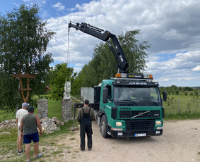 Krovinių pervežimas / fiskaro krano manipuliatoriaus nuoma / Kęstutis / Darbų pavyzdys ID 2852271