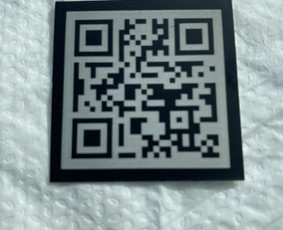 QR kodas,kuriame įkelta informacija apie velionį