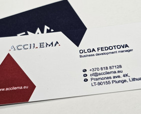 Reklamos gamyba / Spauda / Verslo dovanos / Maketavimas - Vizitinių kortelių gamyba - 3 Vizitinių kortelių gamyba - Reklamos gamyba / Spauda / Verslo dovanos / Maketavimas - 3