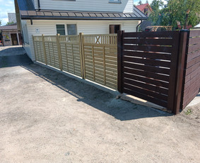 Montuojam segmentines ir metaliniu tvoralenčių tvoras / Arvydas / Darbų pavyzdys ID 2861667