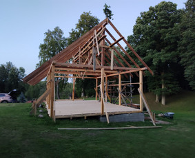 Karkasiniai statiniai, stoginės ir pavėsinės, terasos / Old Modern / Darbų pavyzdys ID 2861811