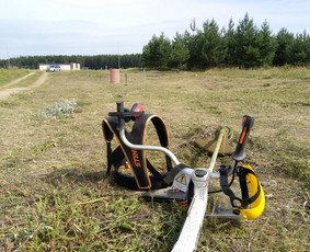 Žolės pjovimas trimeriu, vėjapjove, traktoriuku Vilniaus r. / Egidijus / Darbų pavyzdys ID 2864079