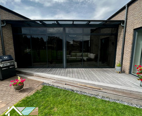 Statybos, apdaila - Terasų, verandų, stoginių stiklinimas aliuminio sistemomis - 4