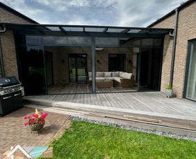 Terasų, verandų, stoginių stiklinimas aliuminio sistemomis - Vidaus apdailos darbai - 4 Vidaus apdailos darbai - Terasų, verandų, stoginių stiklinimas aliuminio sistemomis - 4