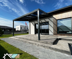 Terasų, verandų, stoginių stiklinimas aliuminio sistemomis - Terasų stiklinimas - 2 Terasų stiklinimas - Terasų, verandų, stoginių stiklinimas aliuminio sistemomis - 2