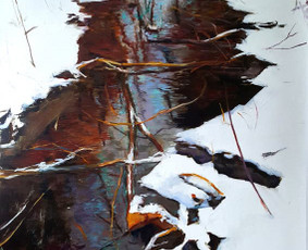 Upelis. 80 x 50 cm. al. dr.
