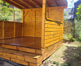 Karkasiniai namai,terasų, stoginių, tvorų įrengimas. / Kęstutis Želvys / Darbų pavyzdys ID 2872807