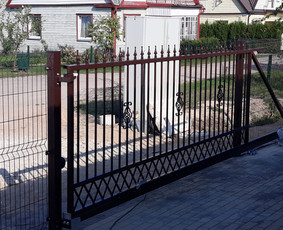 Kiemo vartų ir tvorų gamyba ir montažas / MB Tvoralentes.lt / Darbų pavyzdys ID 2874797