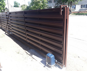 Vartų automatika, montavimas - Kiemo vartų ir tvorų gamyba ir montažas - 2