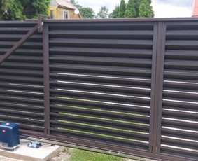 Vartų automatika, montavimas - Kiemo vartų ir tvorų gamyba ir montažas - 1