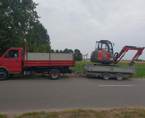 Statybos darbai - Eskavatorius 3.2t. Kasimo darbai. Biriu kroviniu - 3