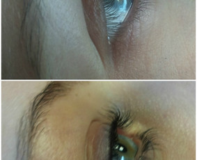 Cheminis blakstienų rietimas - Kosmetologė Klaipėdoje - 4