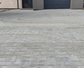 Trinkelių klojimas. Pagrindų paruošimas, Kelių irengimas / Trinkelių klojimas / Darbų pavyzdys ID 2880785