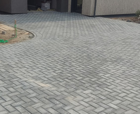 Trinkelių klojimas. Pagrindų paruošimas, Kelių irengimas / Trinkelių klojimas / Darbų pavyzdys ID 2880801