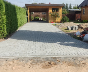 Trinkelių klojimas. Pagrindų paruošimas, Kelių irengimas / Trinkelių klojimas / Darbų pavyzdys ID 2880837