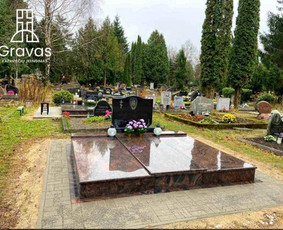 Kapaviečių restauravimas - Granito plokštės kapams, dengimas - 2 Granito plokštės kapams, dengimas - Kapaviečių restauravimas - 2