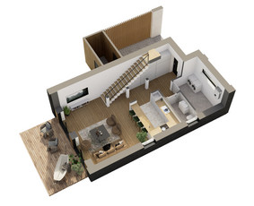 3d vizualizacijos/ 3d aukštų planai/ animacijos/ 360 turai / Evaldas Ciuzelis / Darbų pavyzdys ID 2883393