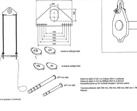 Kolonų kėlimo traversos nuoma - Įrankių nuoma - 1 Įrankių nuoma - Kolonų kėlimo traversos nuoma - 1