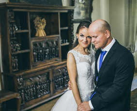 Vestuvių fotosesija.