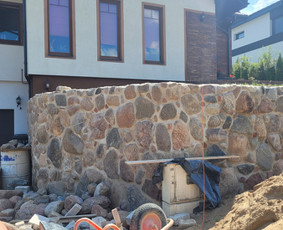 Akmens mūro darbai - Akmens mūras, lauko židiniai, tvoros - 4 Akmens mūras, lauko židiniai, tvoros - Akmens mūro darbai - 4